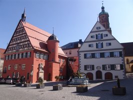Rathaus und Marktplatz Bopfingen