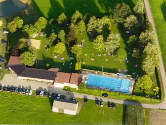 Freibad Trochtelfingen - Luftaufnahme